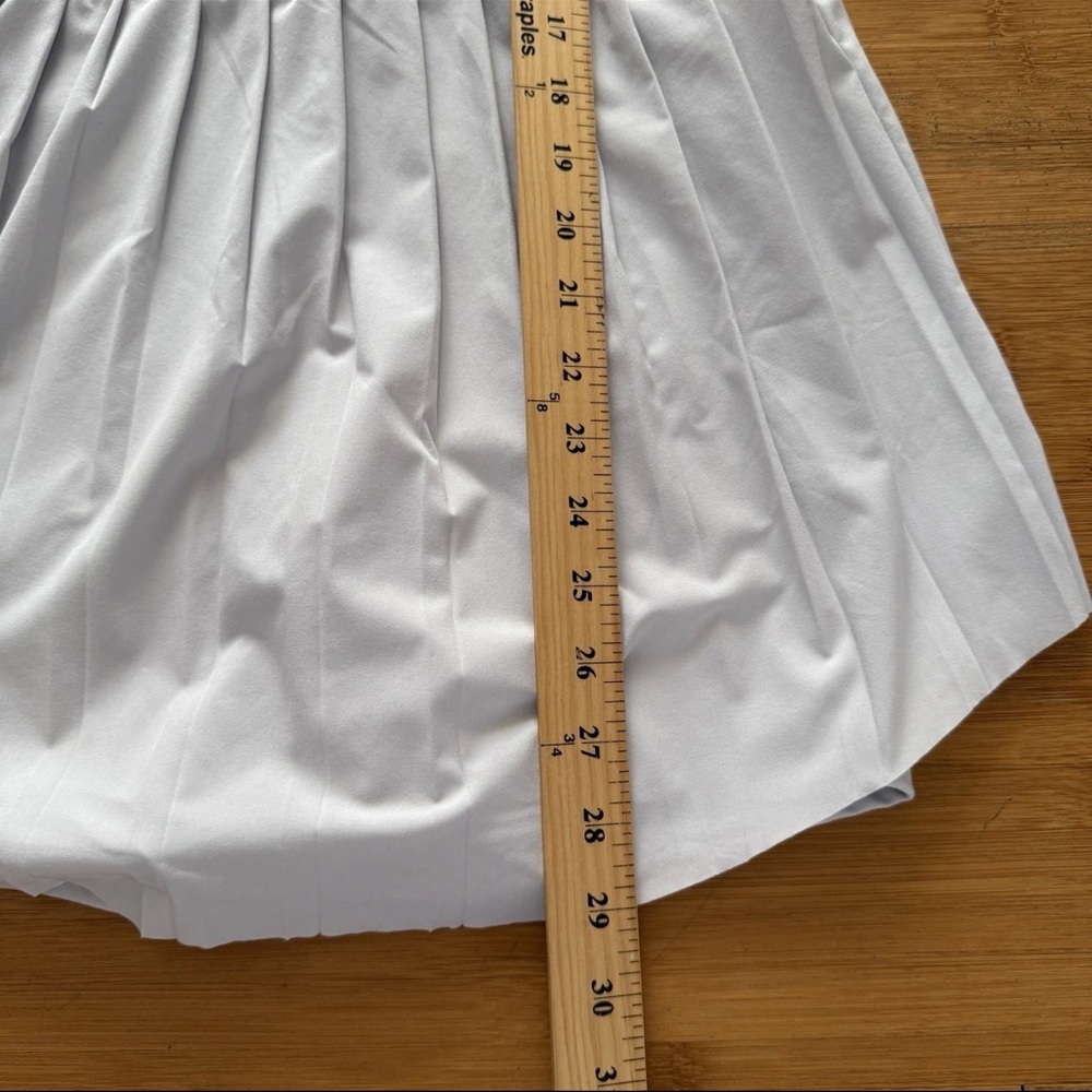 Varley White Pleated Tennis dress romper - Picture 9 of 13